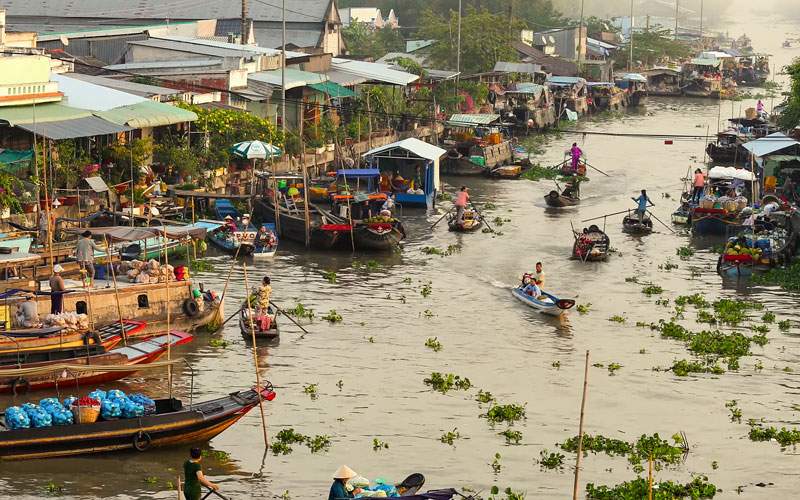 Delta del Mekong: Un vasto laberinto de ríos