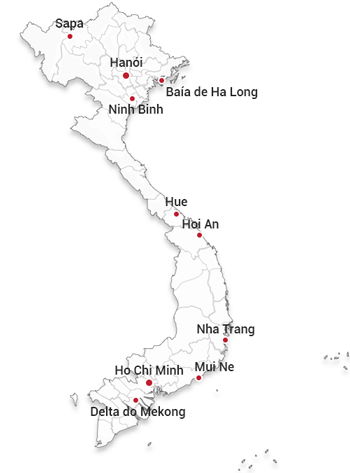 Vietnã principais pontos turísticos