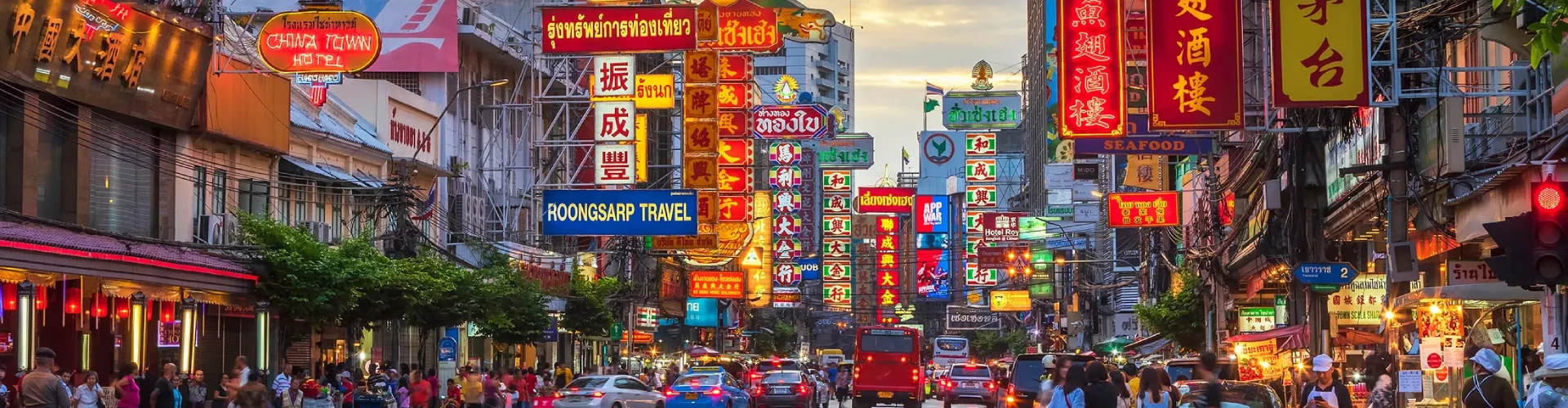 Viagem para Chinatown Bangkok
