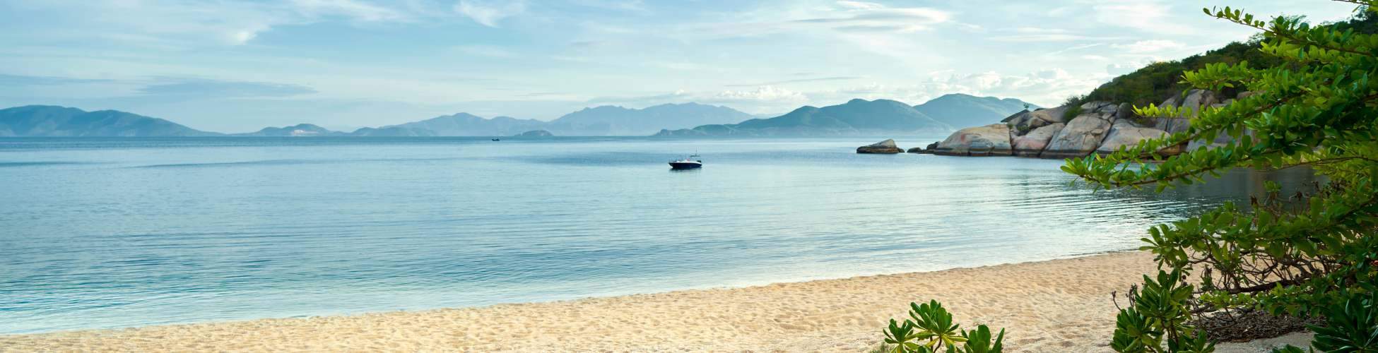 Ninh Van Bay private beach honeymoon