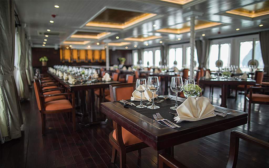 The Au Co Ha Long Bay Cruise Restaurant