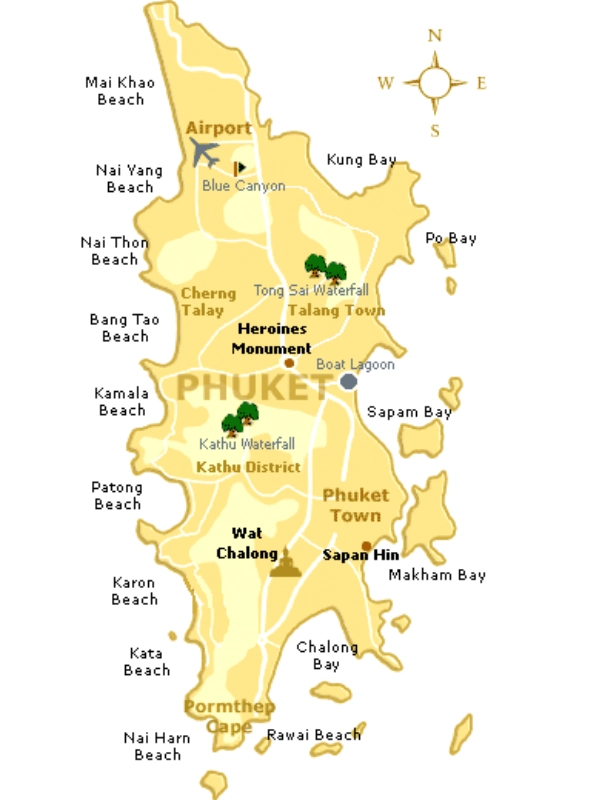 Planeje Phuket onde beleza se encontra com história