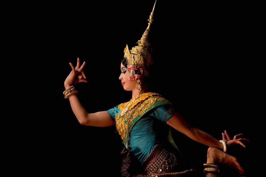Professional Apsara dancer