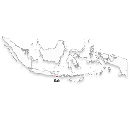 Indonesia travel map