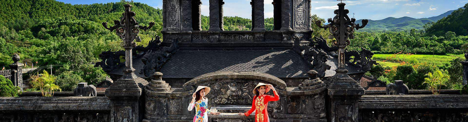 Imperial Khai Dinh Tomb in Hue