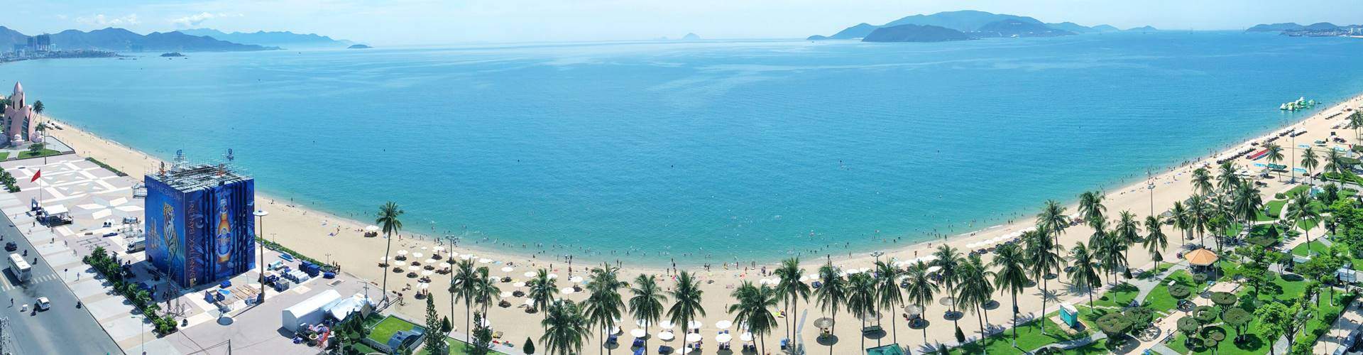 nha trang city and beach overview