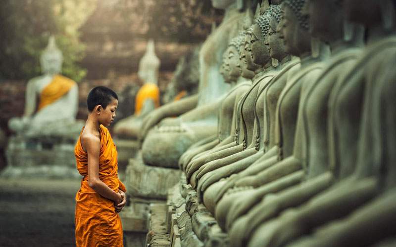 Ayutthaya monk
