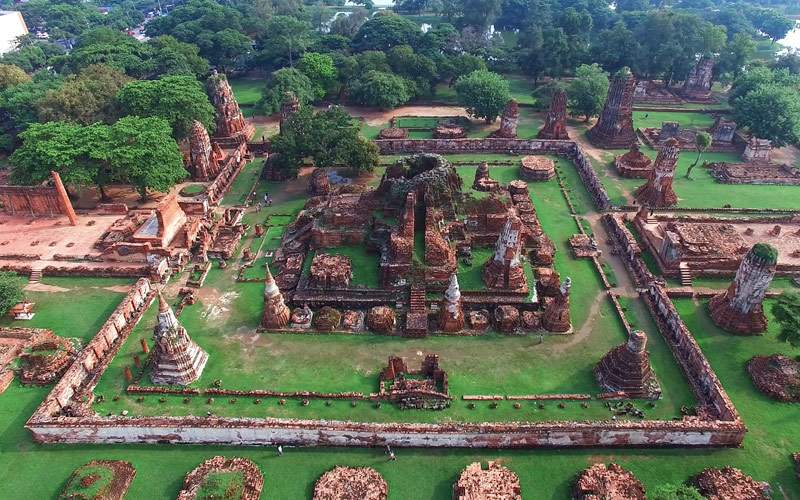 Parque Histórico de Ayutthaya - Tailandia