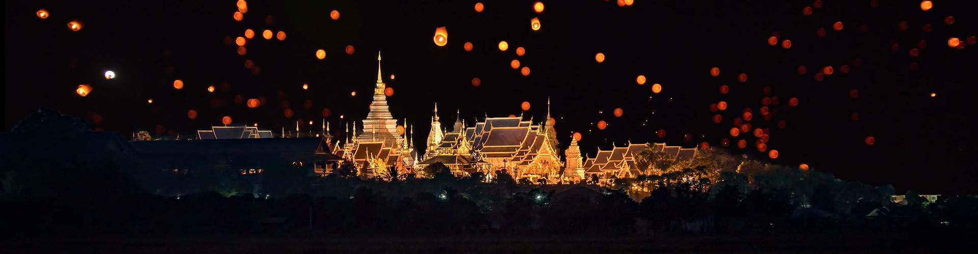 Thailand sky lantern festival