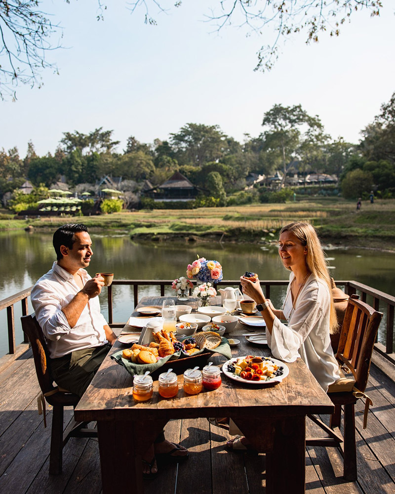 O Four Seasons Chiang Mai é popular entre os brasileiros.