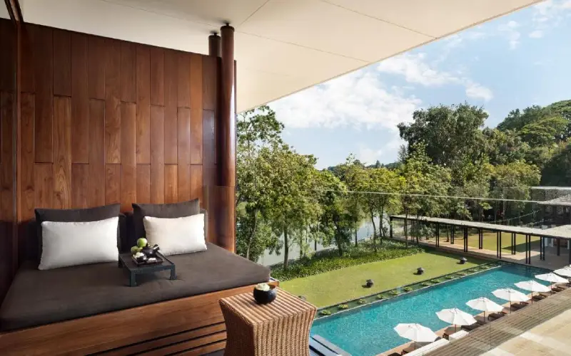 Um hotel na região de Riverside em Chiang Mai