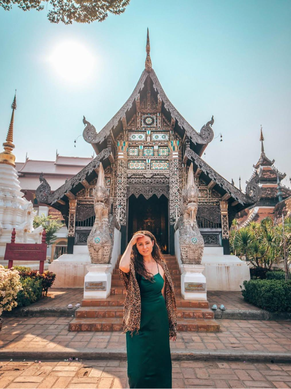 Descubra a beleza atemporal do Wat Chiang Man, onde história e espiritualidade se entrelaçam, proporcionando uma conexão mais profunda com o rico legado de Chiang Mai. (Credit: @brooklynkitten_, @lenandnils)