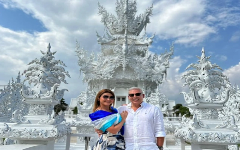 O Templo Branco desafia a percepção com sua arte surreal e mensagens filosóficas