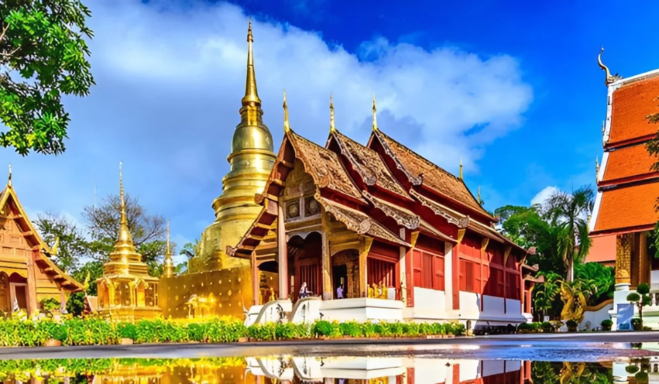 Viagem para Wat Phra Singh Chiang Mai