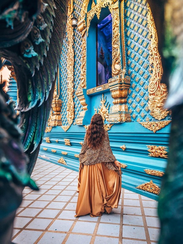 blue temple