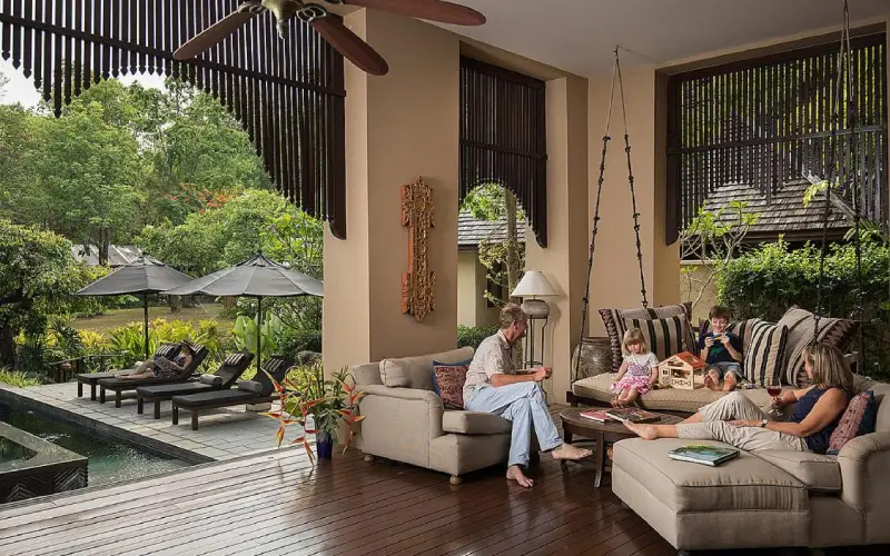 Four Seasons Chiang Mai: refúgio verde e tranquilo para uma estadia revigorante.