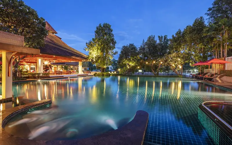Chiang Mai: resorts de luxo 4 e 5 estrelas com comodidades exclusivas