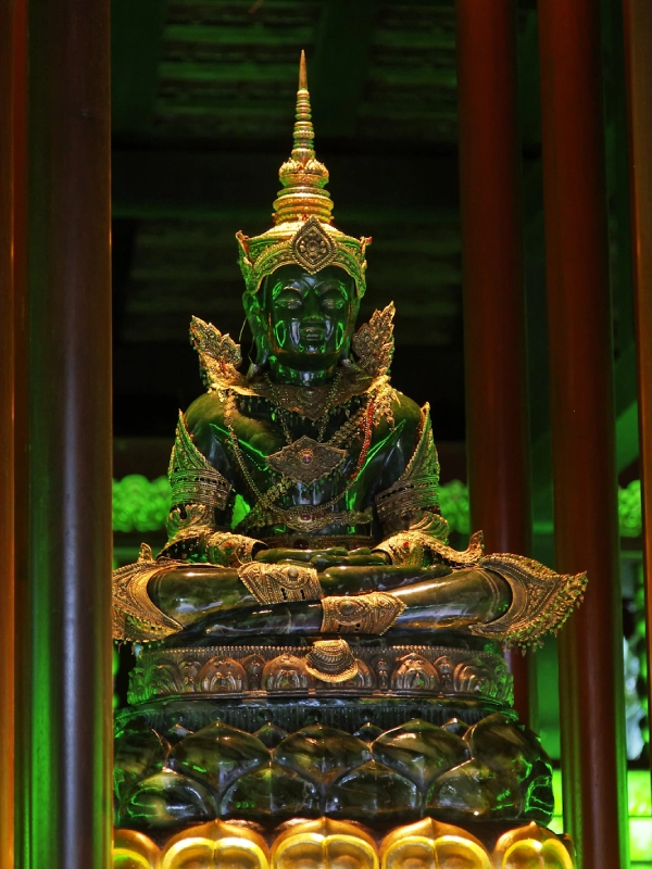 Uma estátua de Buda foi descoberta aqui.descoberta aqui