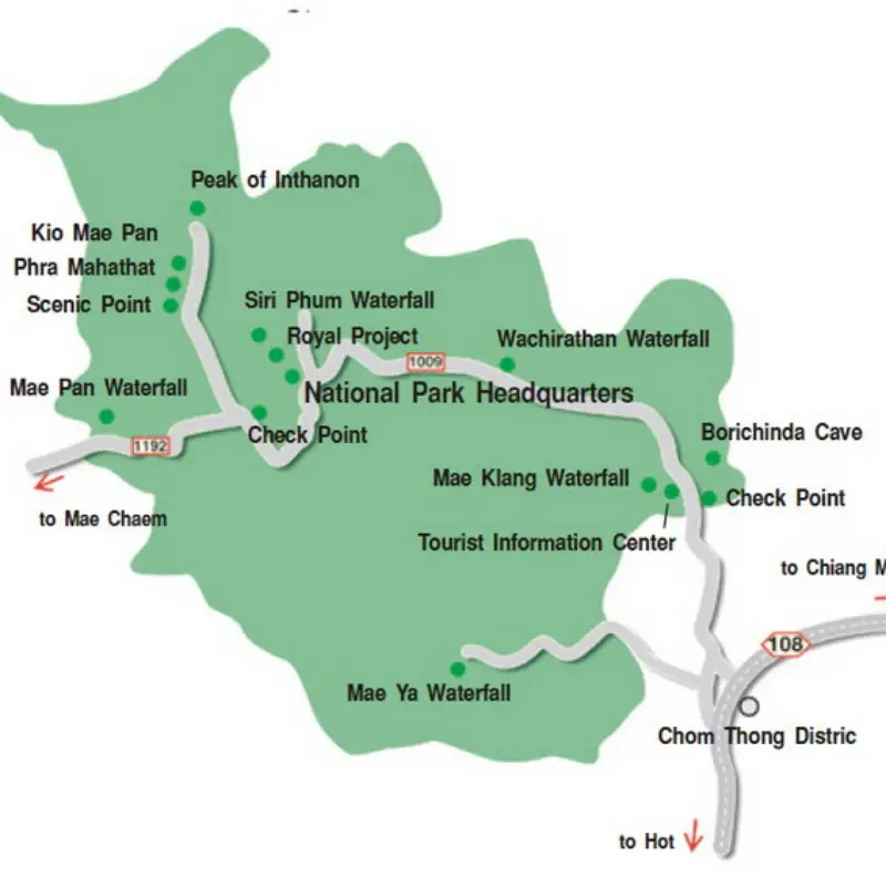 Parque Nacional Doi Inthanon "O Telhado da Tailândia"