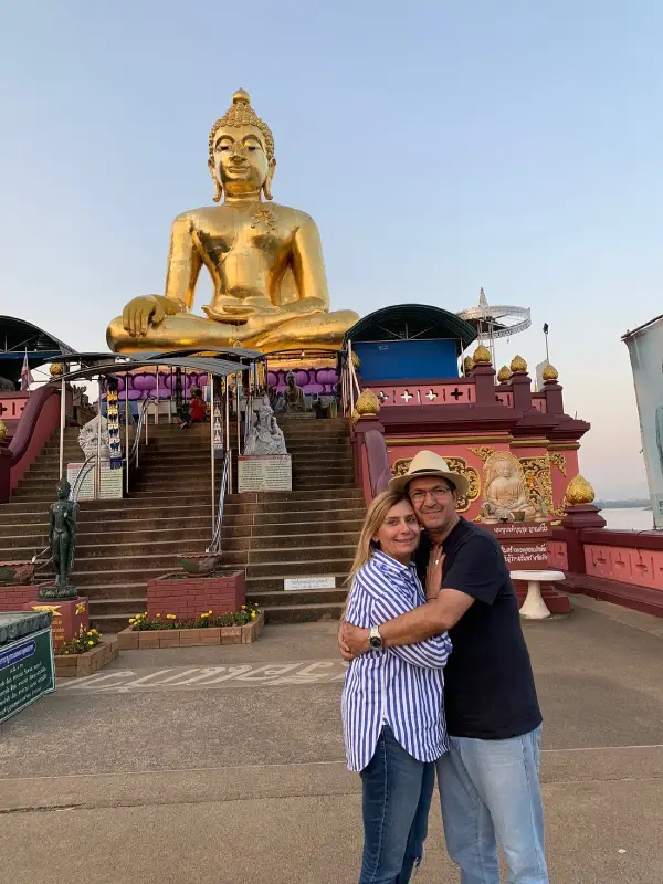 Triângulo dourado, divisa de Laos-Myanmar-Thailandia, separadas pelo Rio meckong