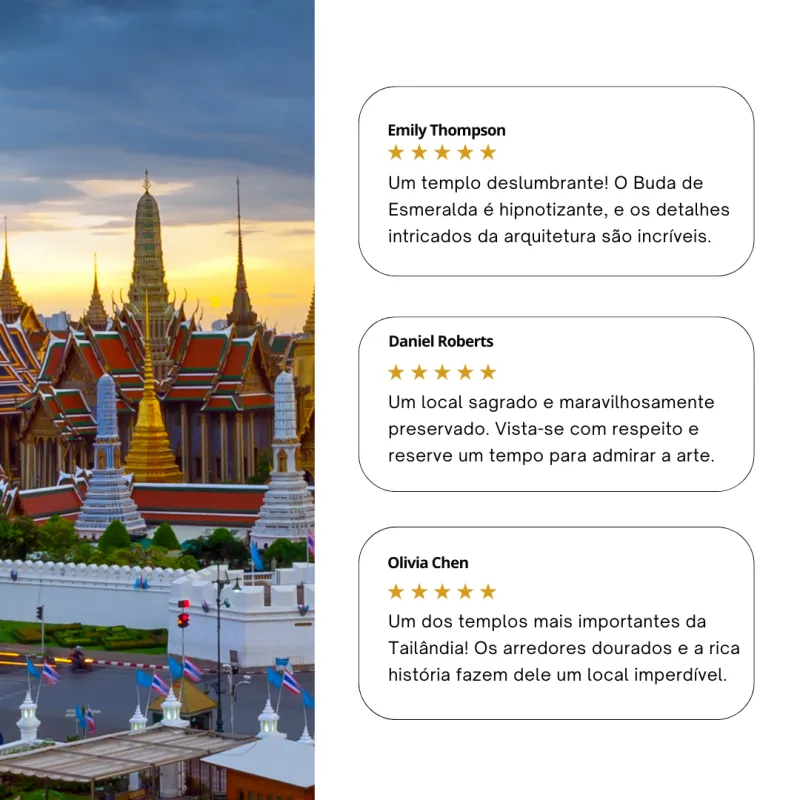 Wat Phra Kaew encanta với tinh thần và Buda de Jade