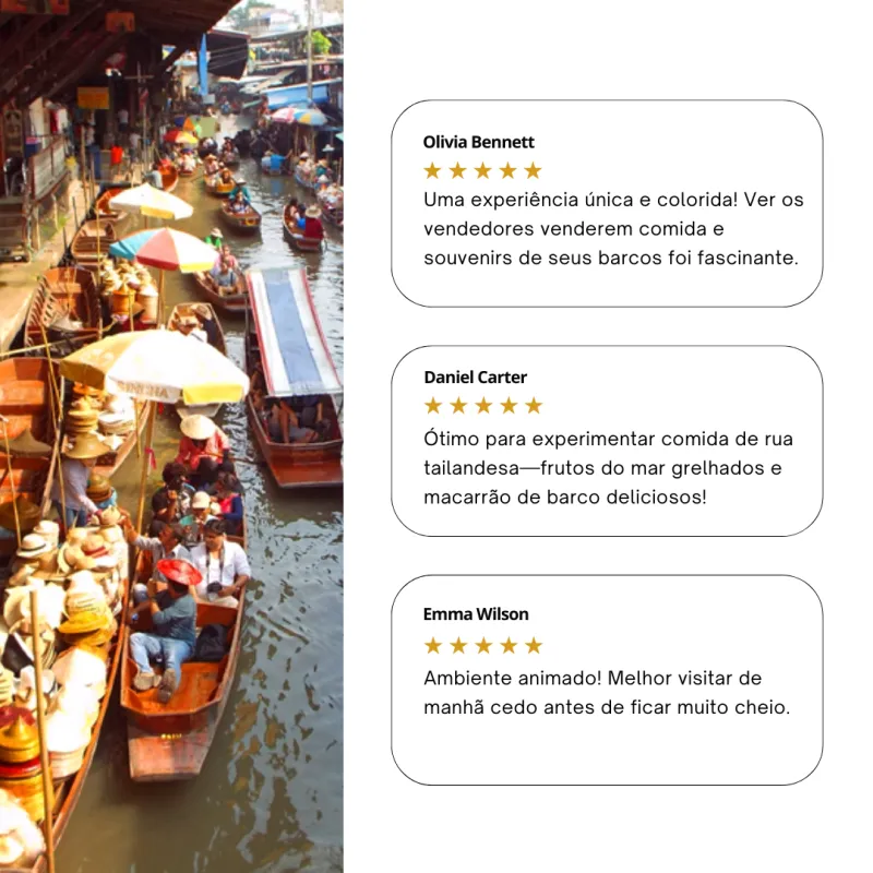 Os mercados flutuantes encantam pela experiência única na água