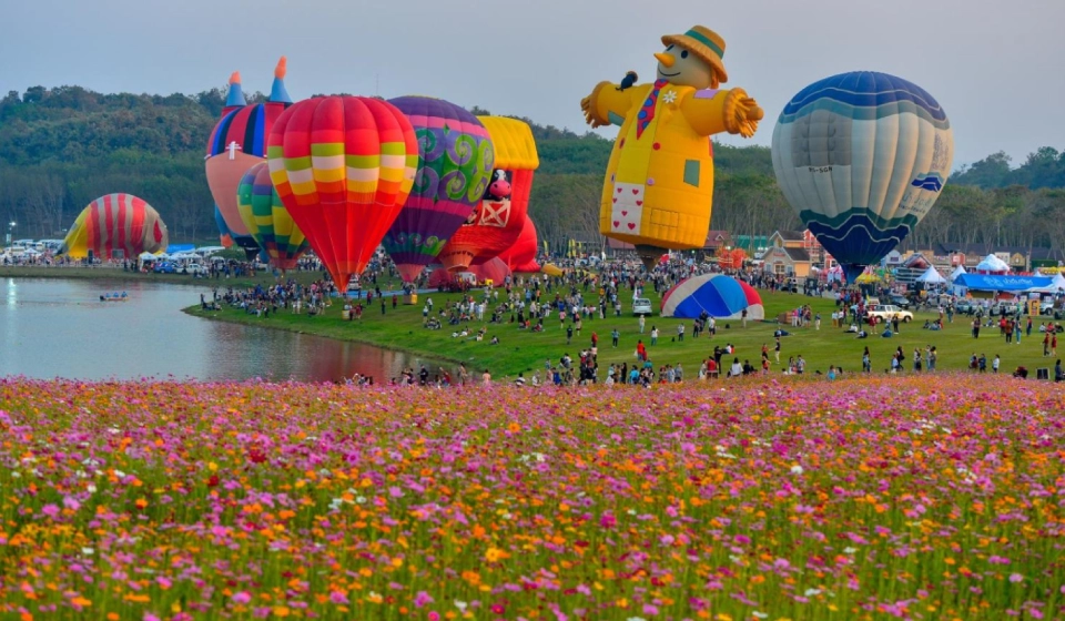 Viagem para Singha Park Chiang Rai