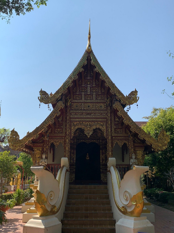 O Ho Trai de Wat Phra Singh Chiang Rai