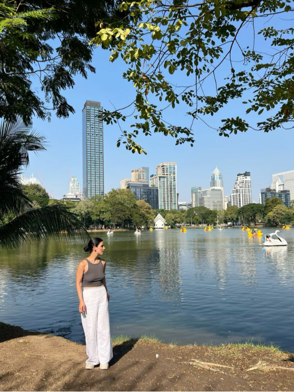 O Parque Lumphini é um oásis verde no coração de Bangkok