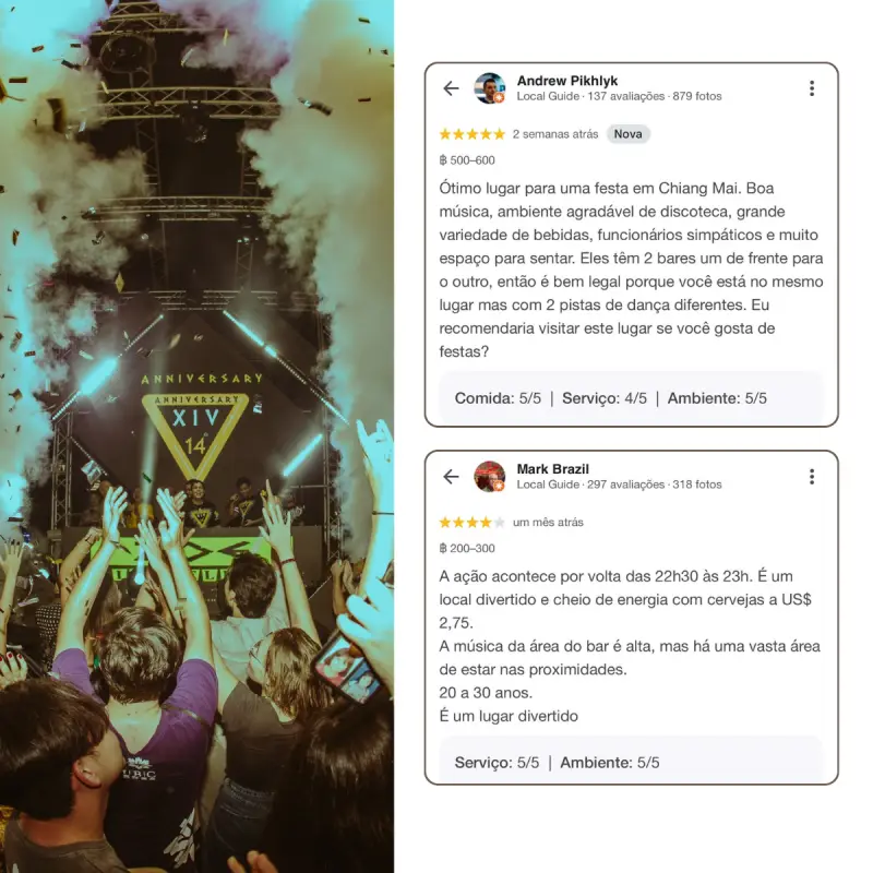 Zoe encanta com animação, drinks e boa música