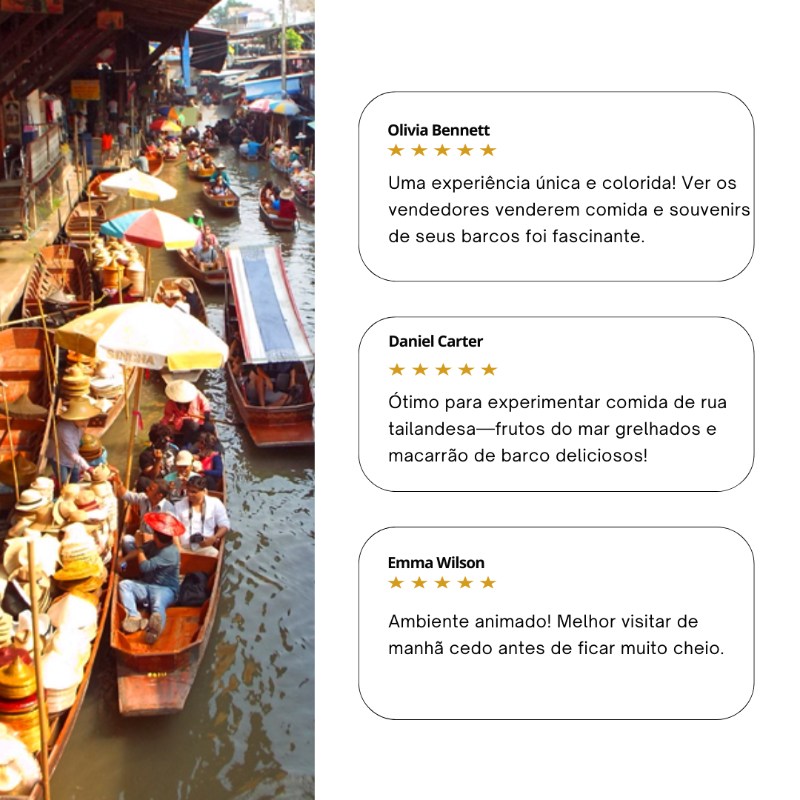 Os mercados flutuantes encantam pela experiência única na água