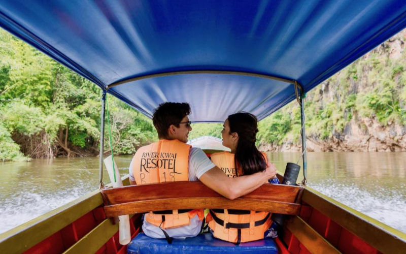 Visite o Rio Kwai para história e paisagens