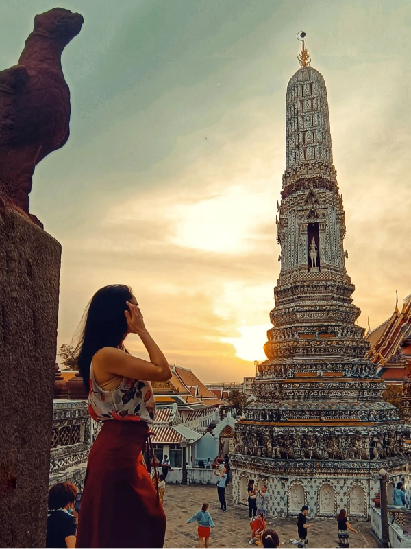 Wat Arun é o templo mais antigo de Bangkok