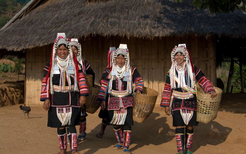 Akha villager