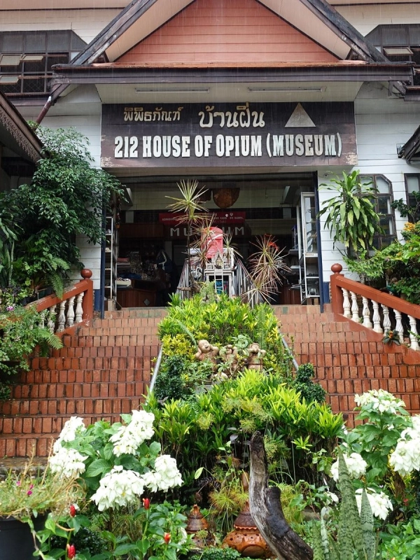 Visitantes exploram a complexa história do ópio por meio de exposições imersivas e interativas