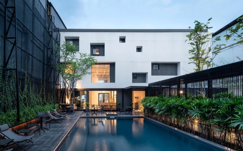 Design moderno e boa localização garantem estadia agradável