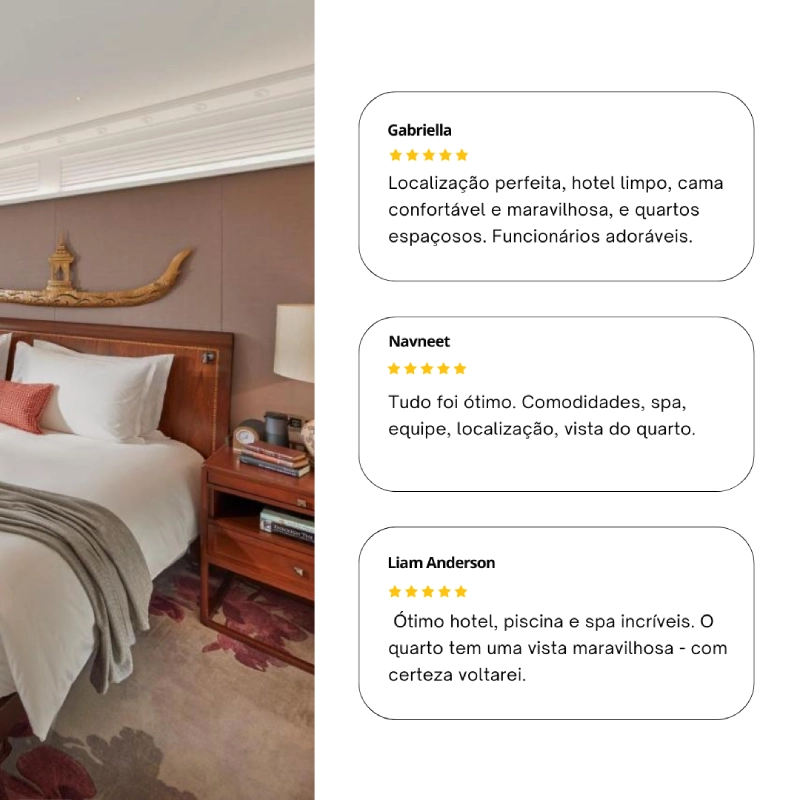 Mandarin Oriental é elogiado por serviço e sofisticação