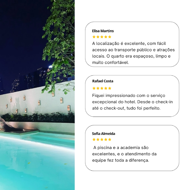 Hóspedes adoram cookies, quartos amplos e ótimo serviço