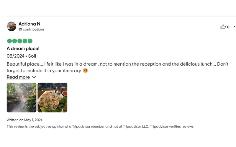 Este lugar atrai por paisagem e acolhimento