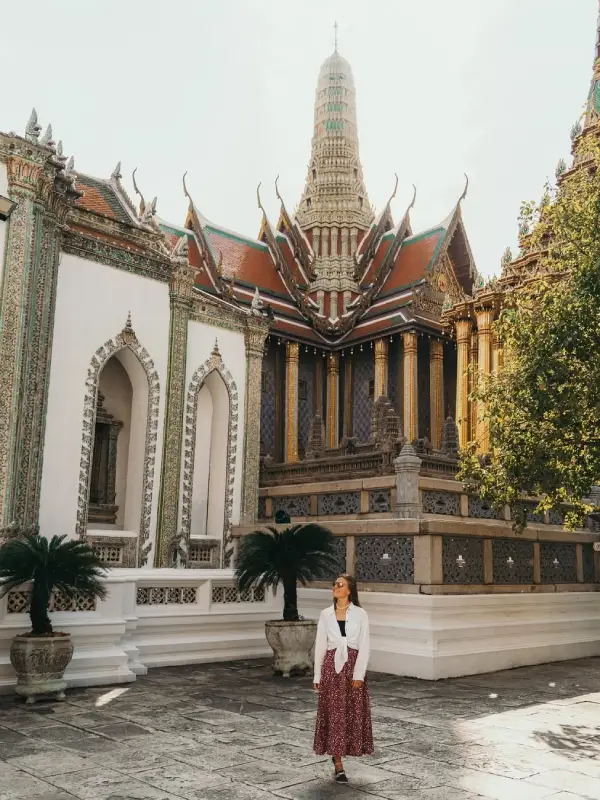Check-in deslumbrante no Grande Palácio