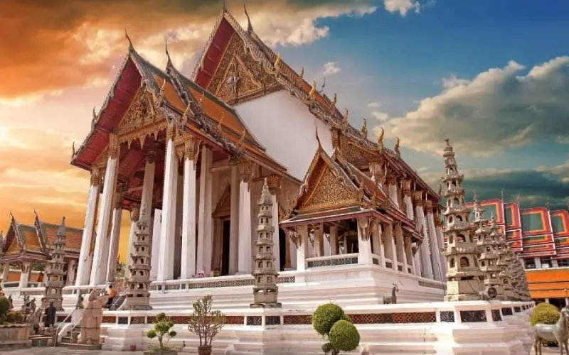 Wat Suthat: uma nova perspectiva de Bangkok