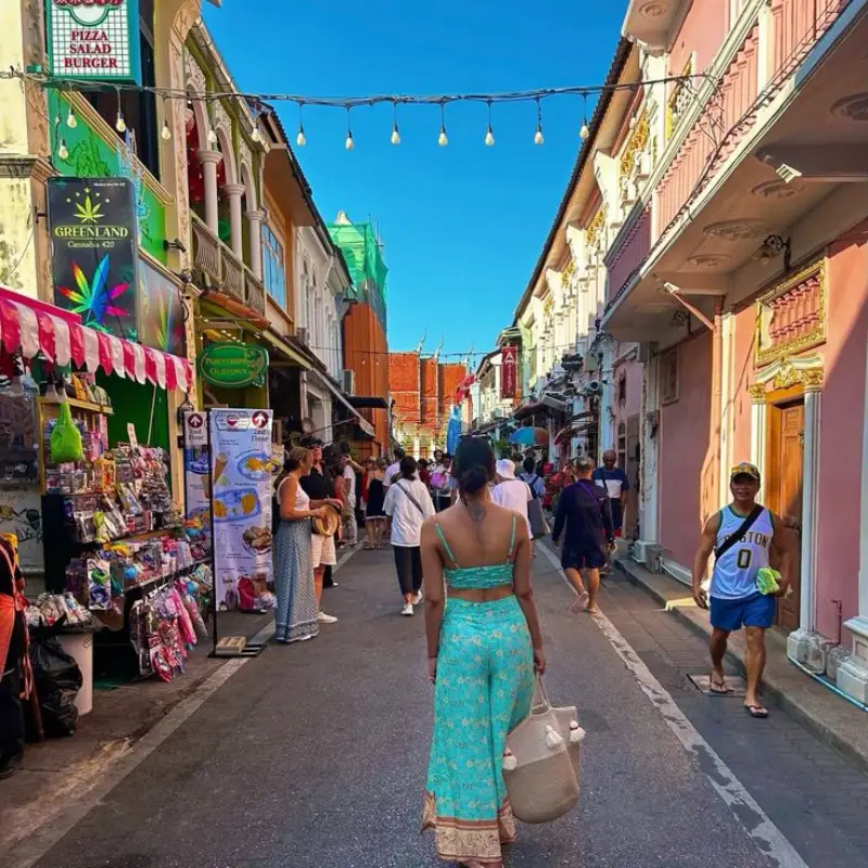 Cidade Velha é área histórica em Phuket