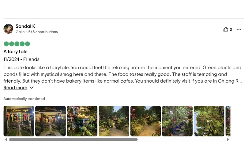 Café encanta com paisagem e comida