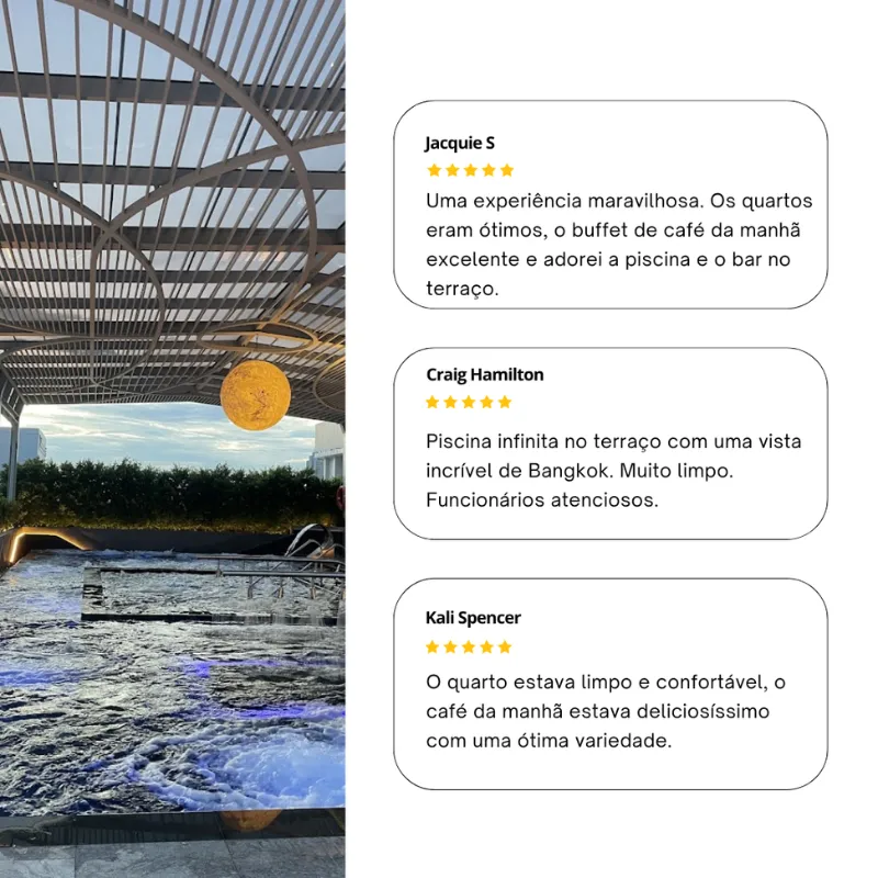 Hóspedes adoram o design, a localização silenciosa e a equipe amigável