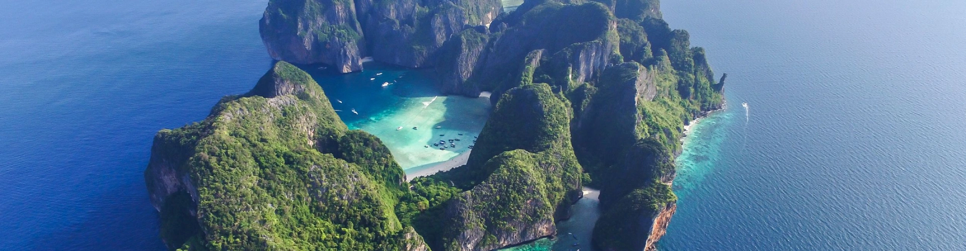 Maya Bay Koh Phi Phi - um paraíso litorâneo tailandês imperdível para as férias dos seus sonhos