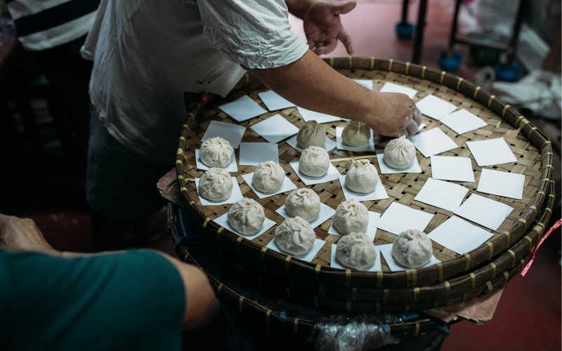 Não perca os pãezinhos fofinhos da Chinatown