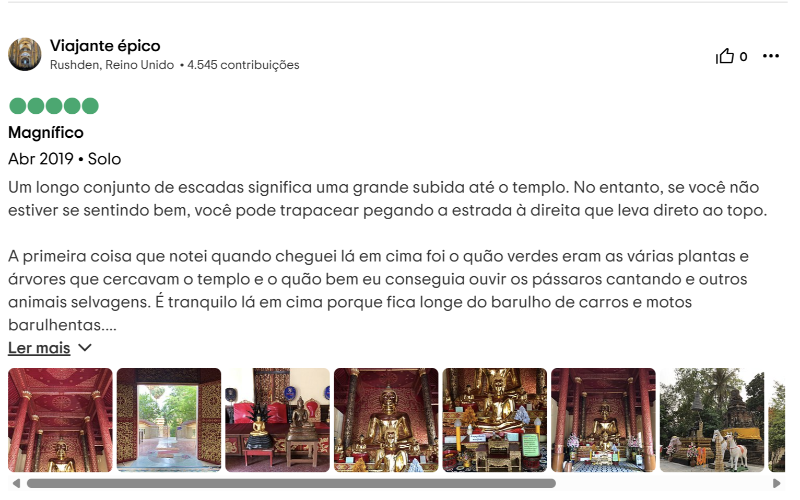 Templo na colina atrai com paz, verde e sons naturais