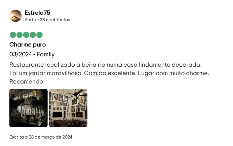Restaurante atrai por espaço e culinária