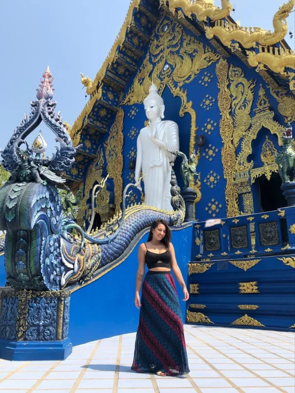 Wat Rong Suea Ten encanta com estilo único