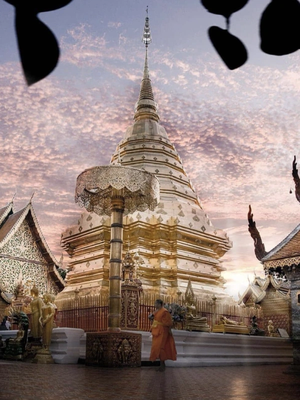 Neste local nasceu o coração espiritual de Chiang Rai